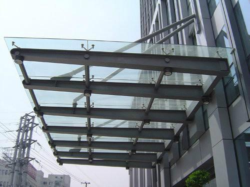 台州YT玻璃雨棚